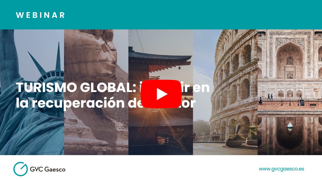 Vídeo de la conferencia digital "Turismo global: invertir en la recuperación del sector"