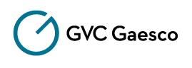 Logo positivo de GVC Gaesco en fondo transparente